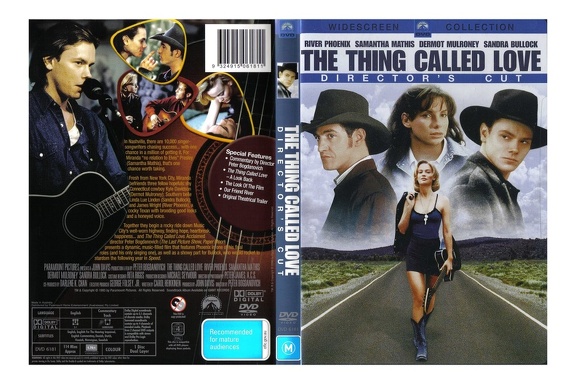 The Thing Called Love - Director's Cut R4-[cdcovers cc]-front