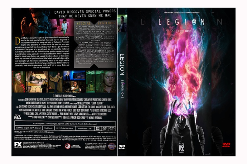 Legion (2017) Season 1 DVD.jpg